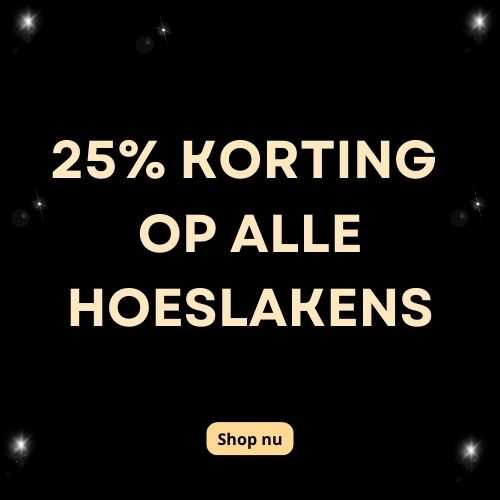 Hoeslakens -25%