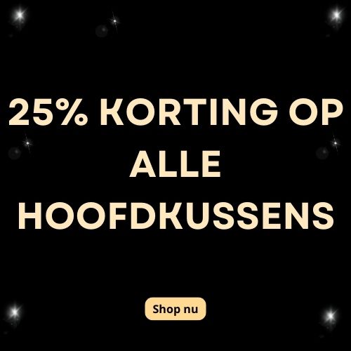 Hoofdkussens -25%