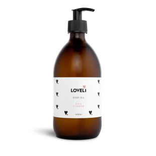 Loveli Body Oil Rice Flower Refill 500ml