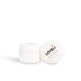 Loveli Face Scrub Sensitive Travel 10ml