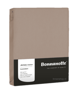 Bonnanotte (topper) Hoeslaken Jersey Elastan Kiezel