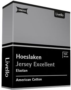 Livello Hoeslaken Jersey Excellent Light Grey 250 gr